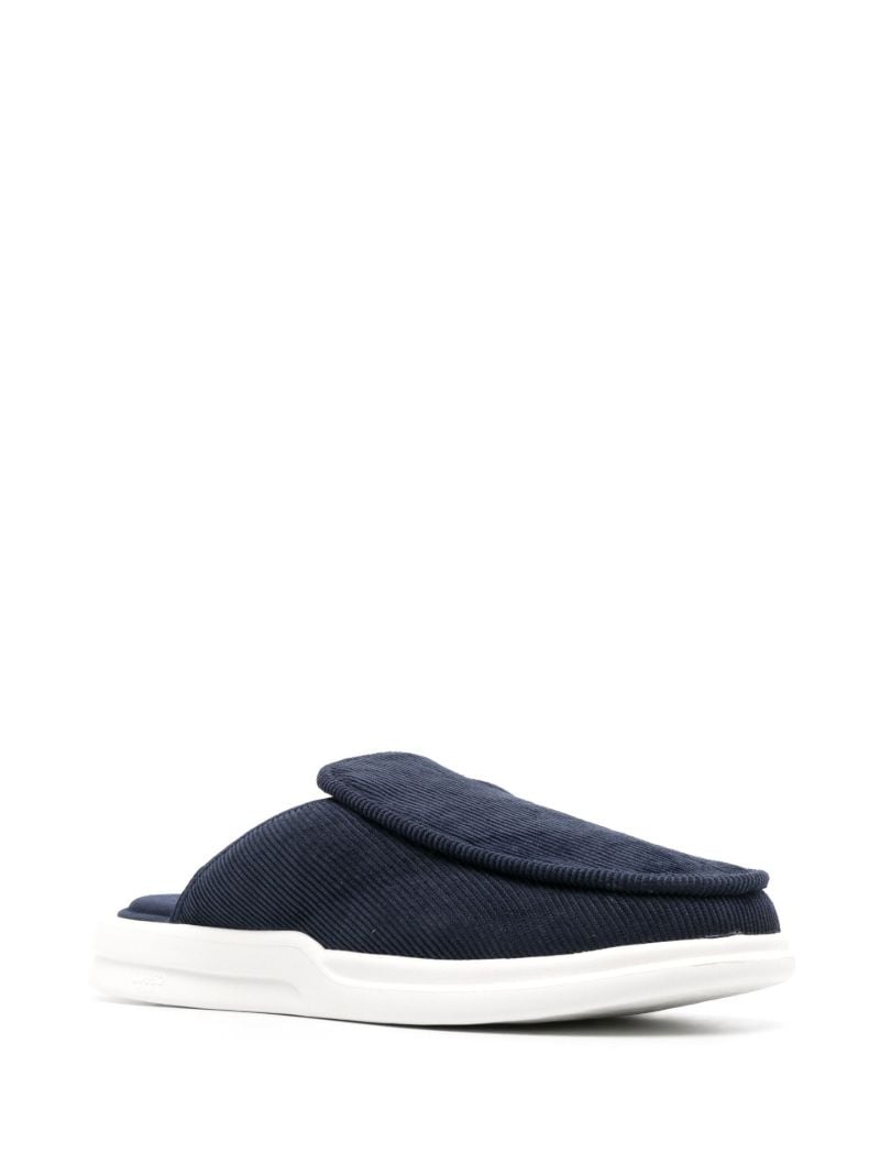 Blue Esto Corduroy Slippers