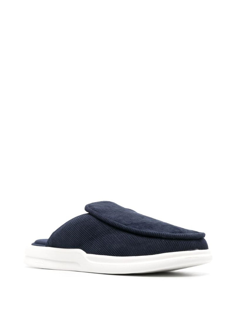 Blue Esto Corduroy Slippers