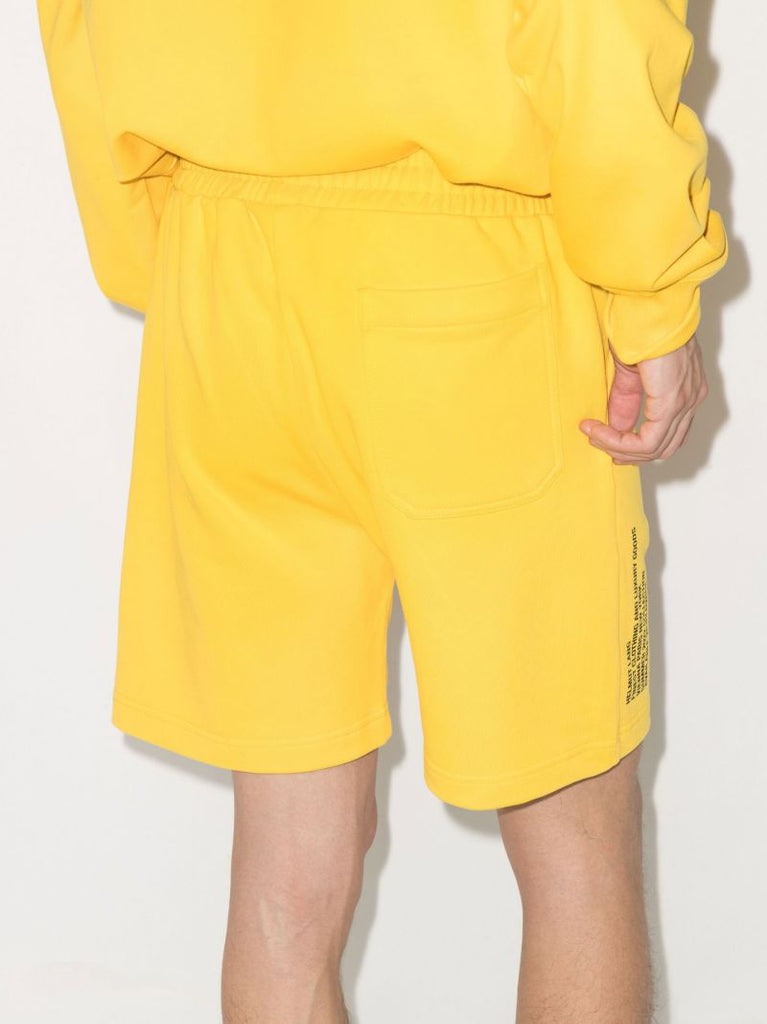 Yellow New York Taxi Cotton Shorts