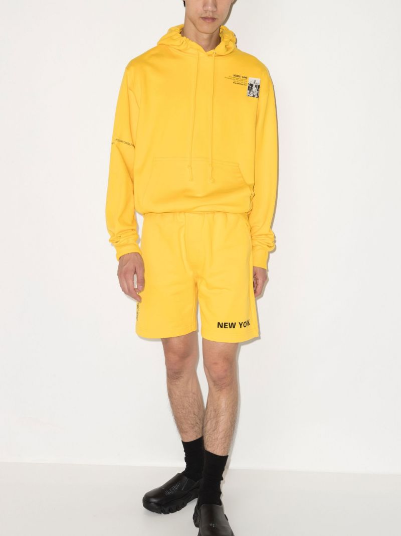 Yellow New York Taxi Cotton Shorts