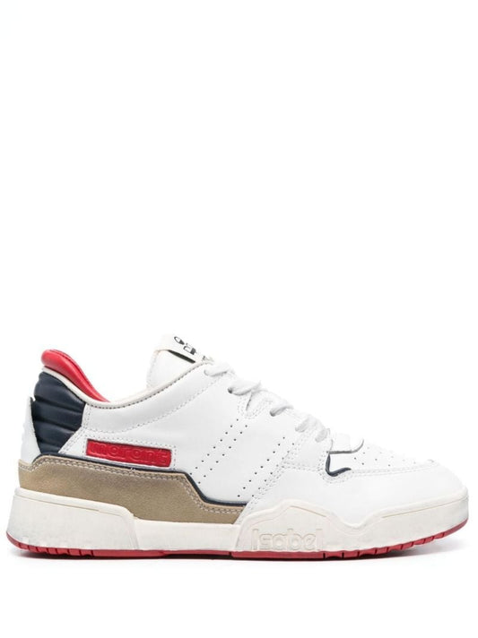 White Emree Leather Sneakers