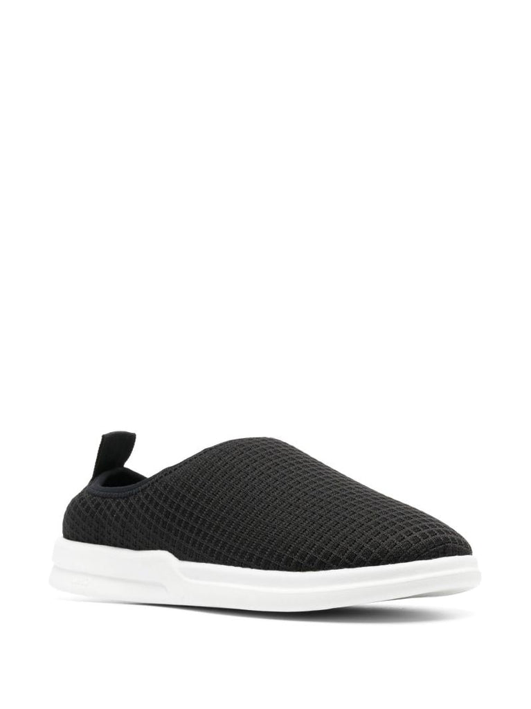 Black Gehry Waffle Slippers