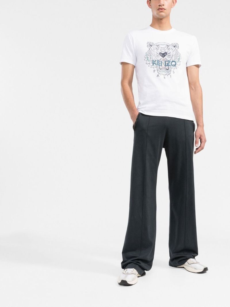 White Tiger Print T-shirt