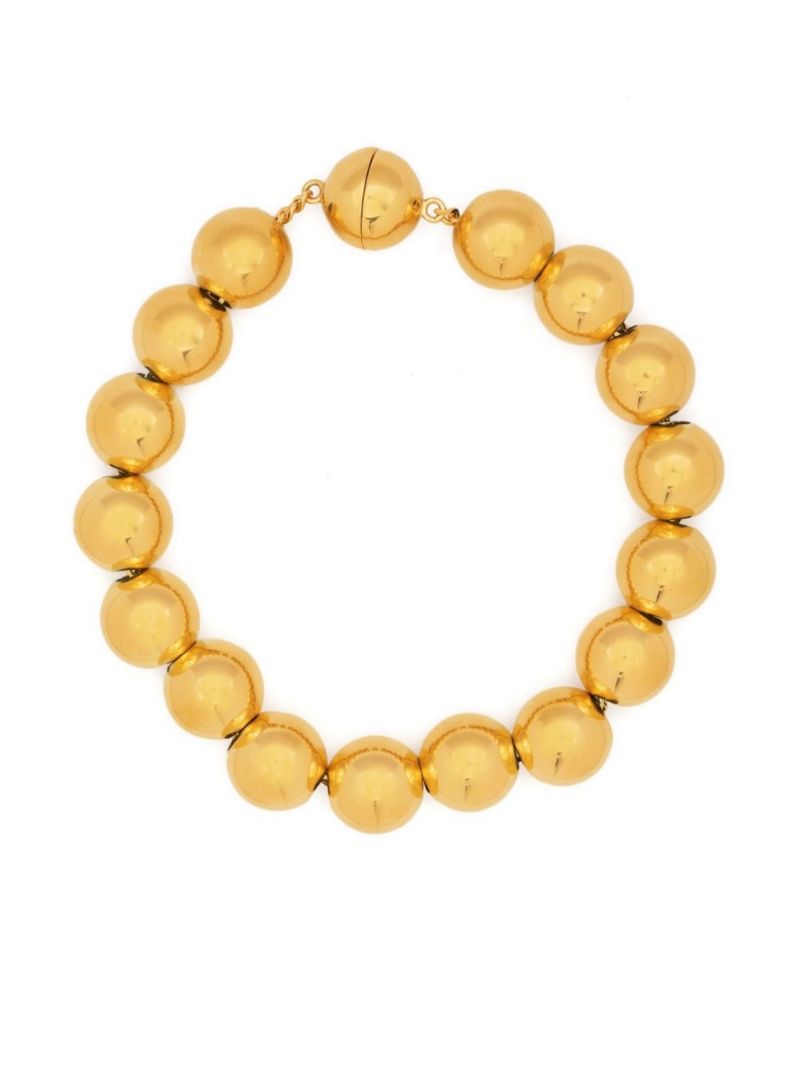 Gold-tone Beaded Bracelet
