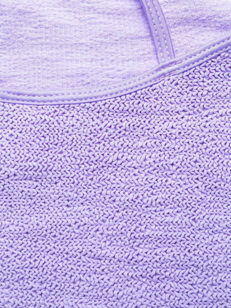 Purple Pamela Crinkle Swimsuit