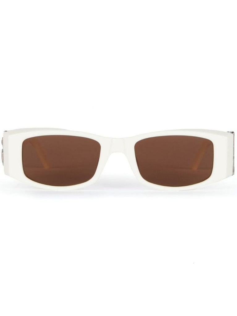 White Angel Rectangle Sunglasses