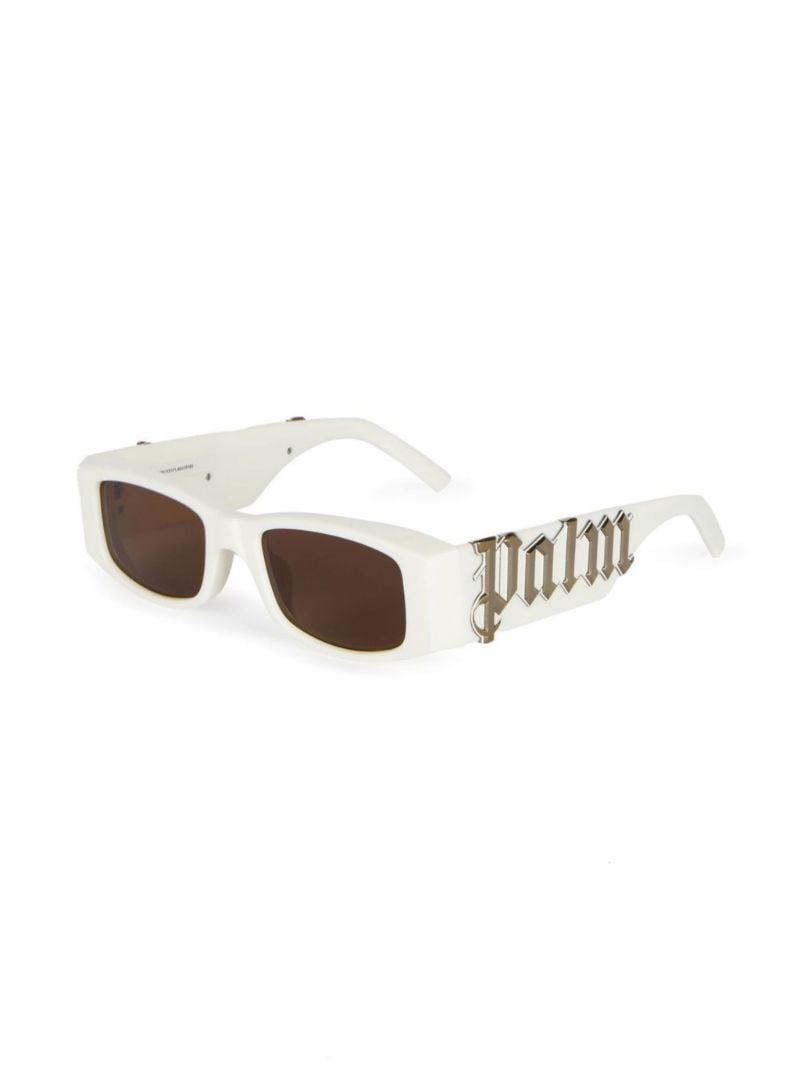 White Angel Rectangle Sunglasses