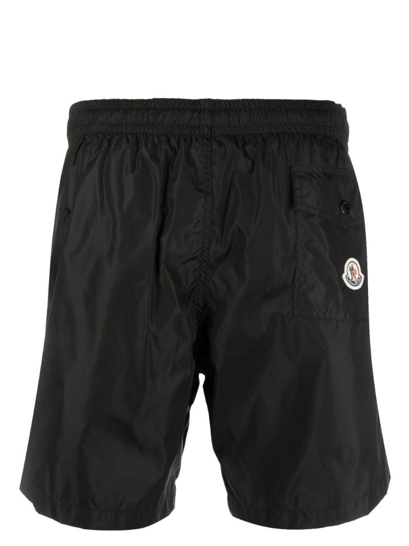 X Marvel Black Spider-man Patch Swim Shorts