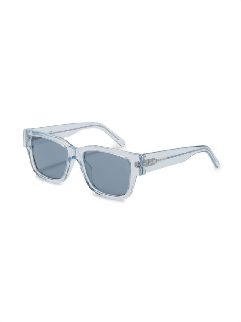 Blue Newport Square Sunglasses
