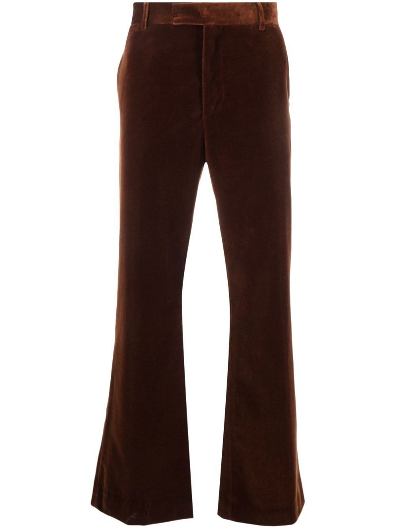 Brown Velvet Suit Trousers