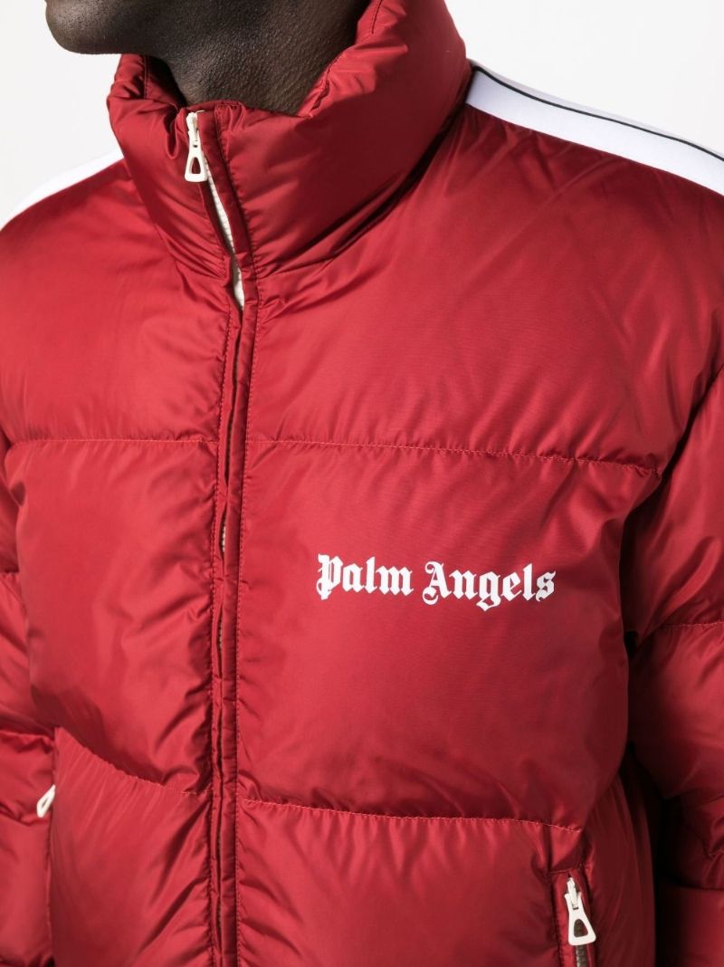 Red Track Puffer Jacket