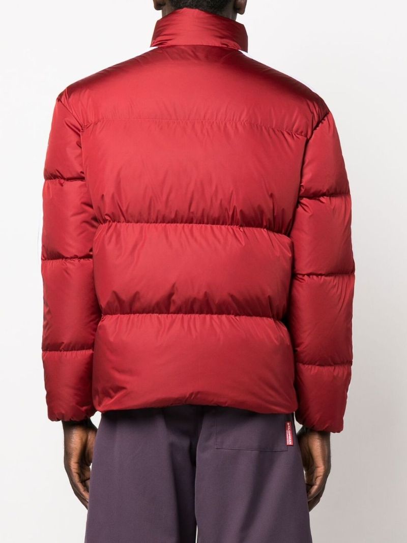 Red Track Puffer Jacket