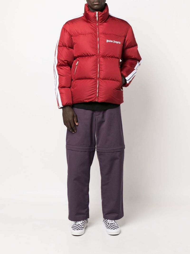 Red Track Puffer Jacket
