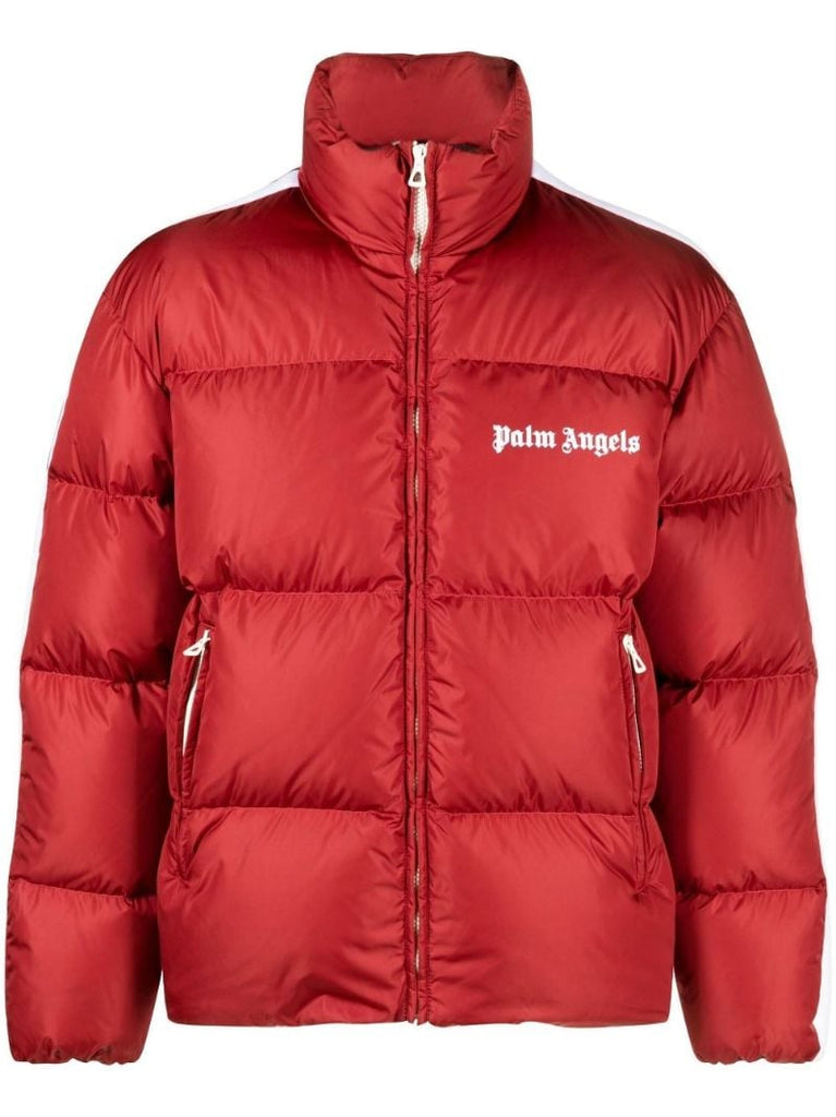 Red Track Puffer Jacket