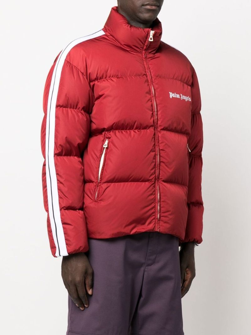 Red Track Puffer Jacket