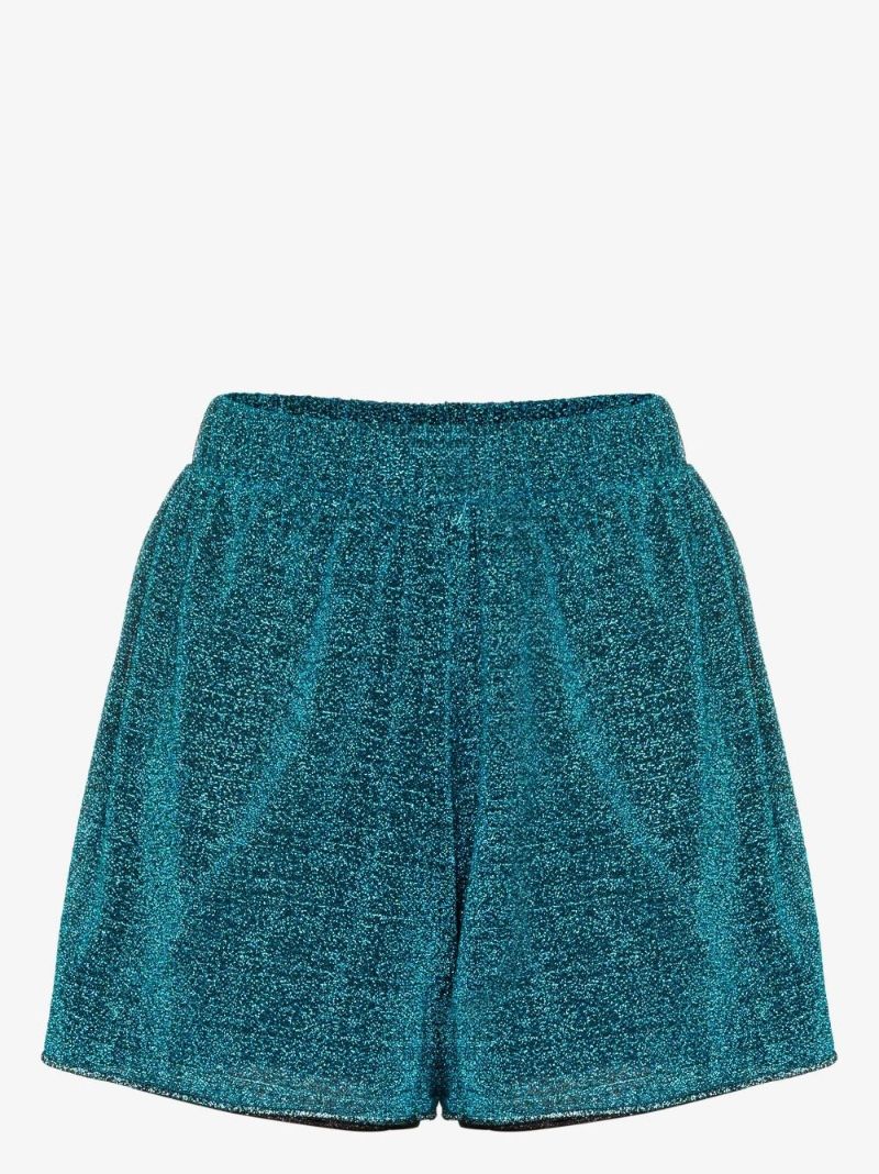 Blue LumiÃ_x0083_Â¨re Glitter Boxing Shorts