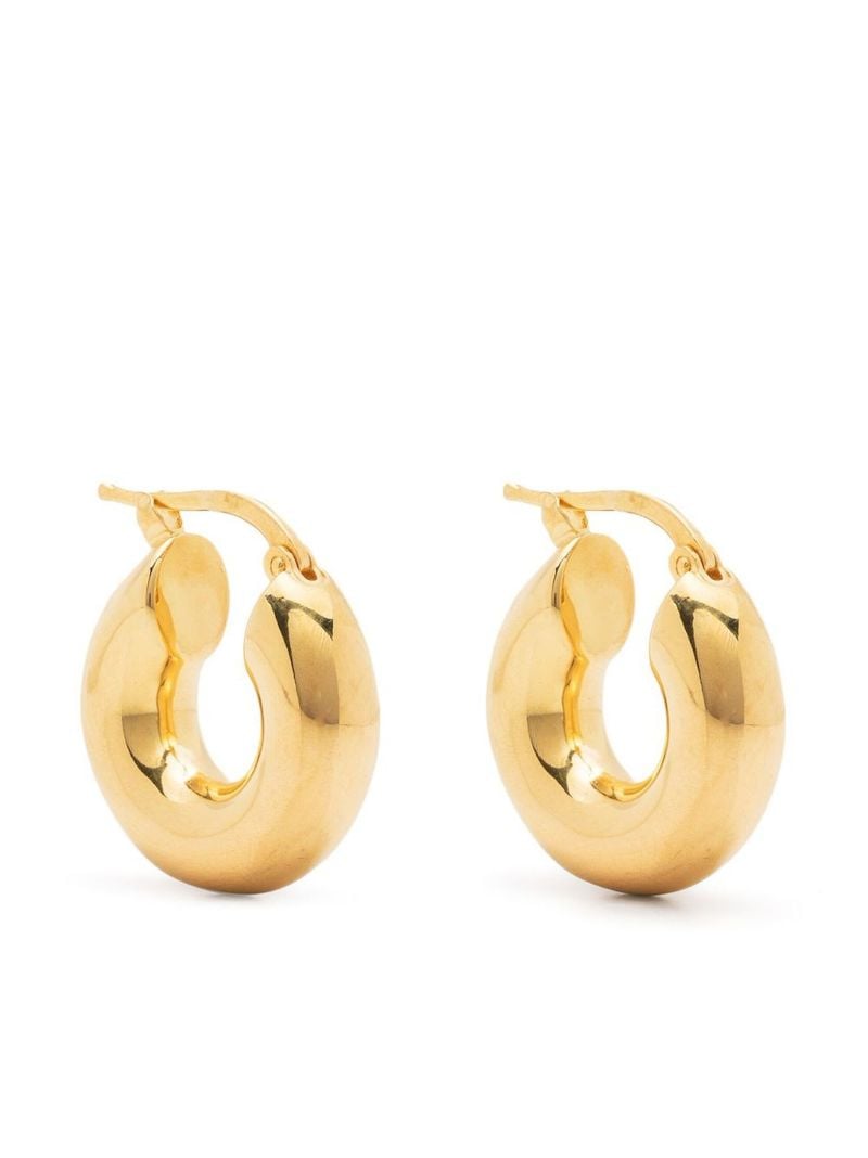 Gold-tone Chunky Hoop Earrings