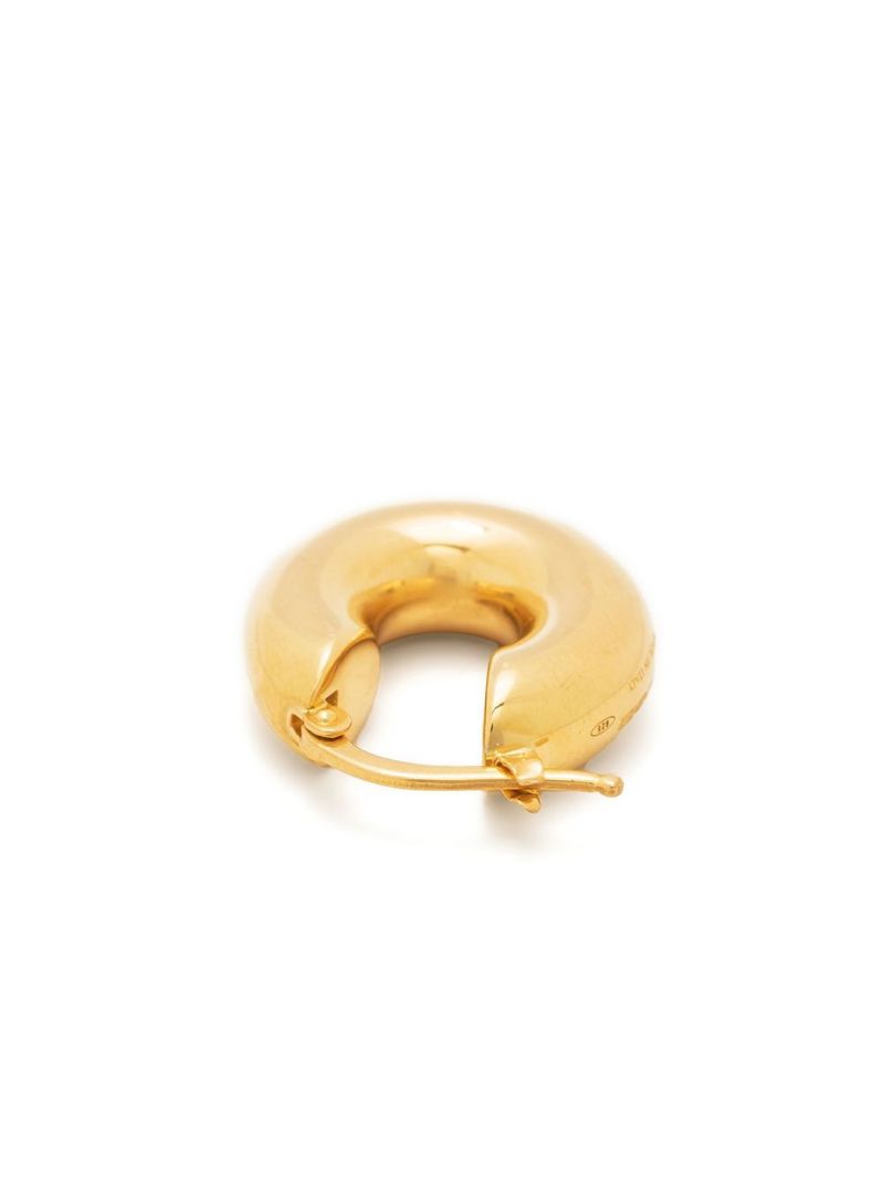 Gold-tone Chunky Hoop Earrings