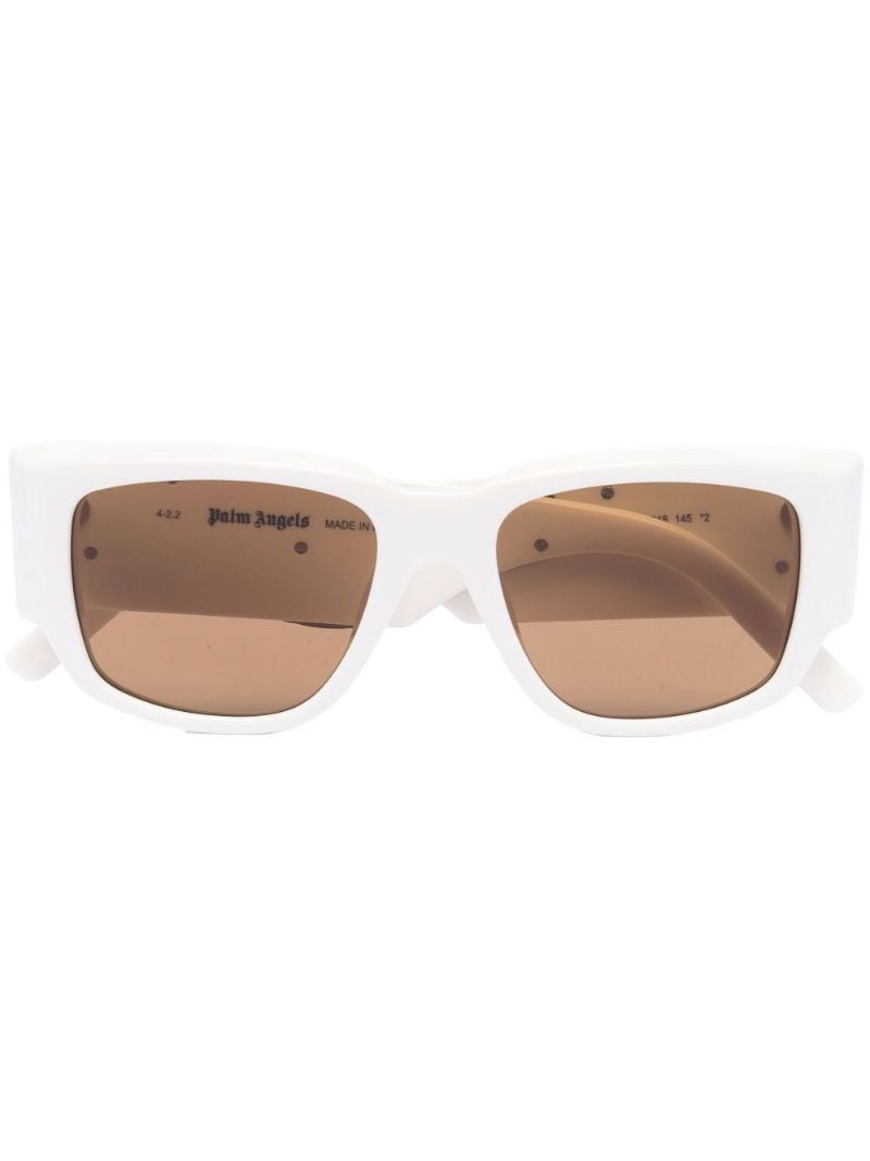 White Angel Rectangular Sunglasses