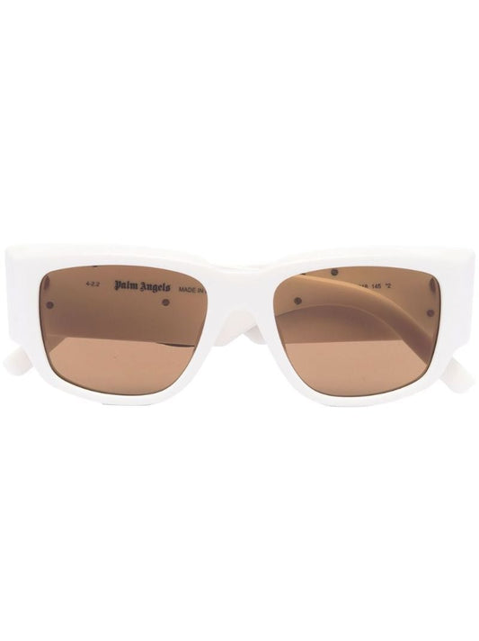 White Angel Rectangular Sunglasses