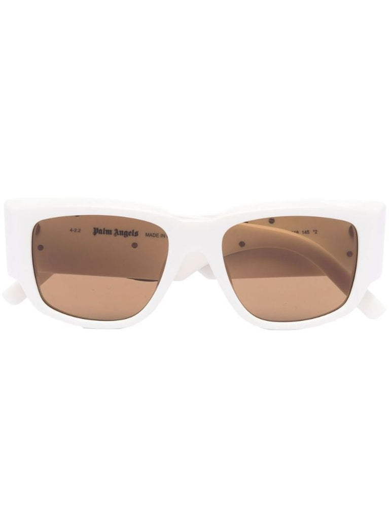 White Angel Rectangular Sunglasses