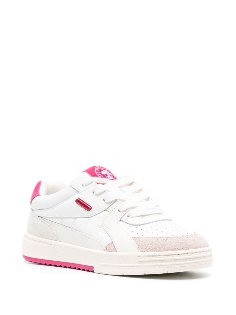 White Palm University Leather Sneakers