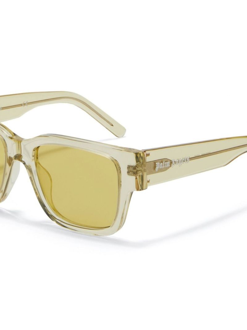 Yellow Newport Square Sunglasses