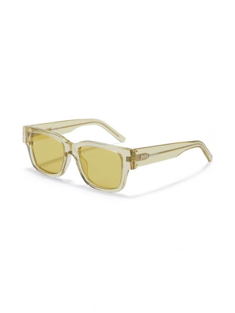 Yellow Newport Square Sunglasses