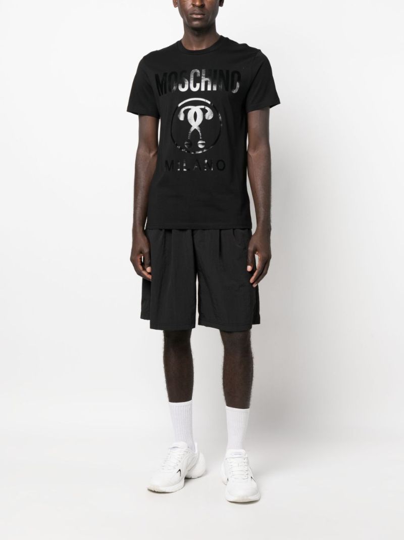 Black Logo-print T-shirt