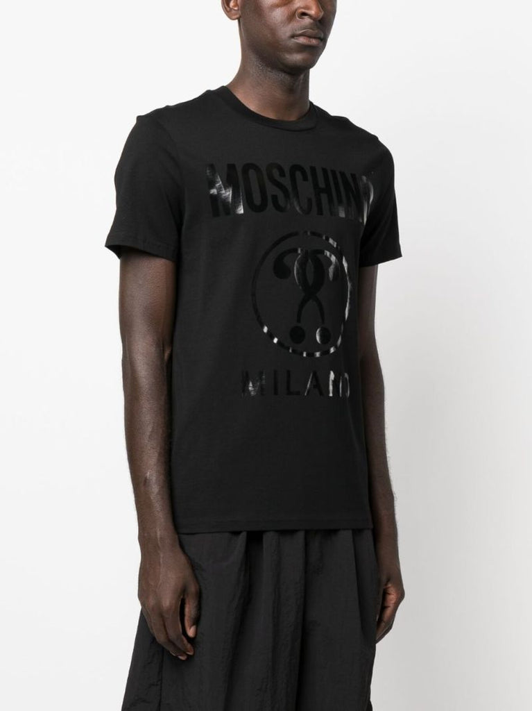Black Logo-print T-shirt