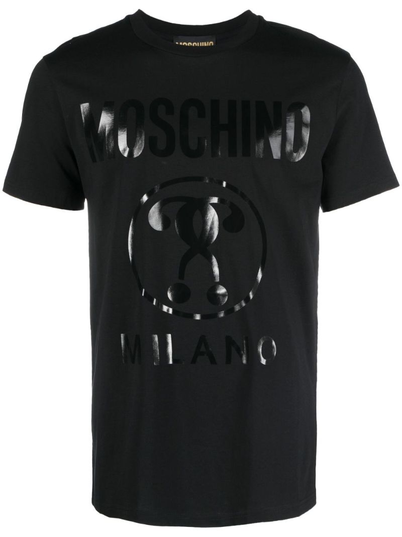 Black Logo-print T-shirt