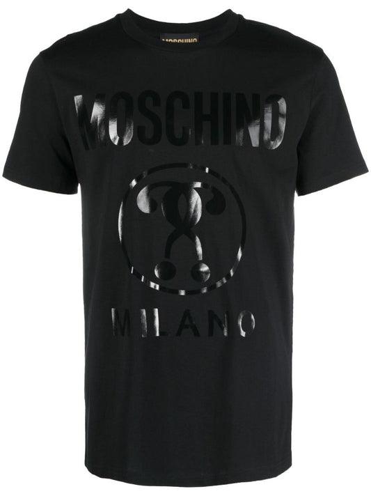 Black Logo-print T-shirt