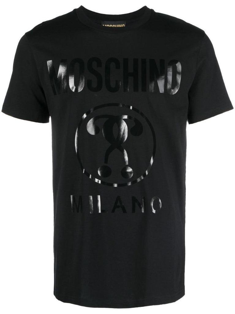 Black Logo-print T-shirt