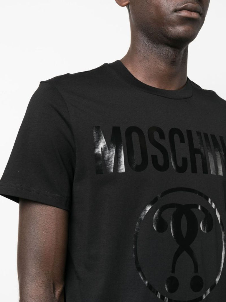 Black Logo-print T-shirt