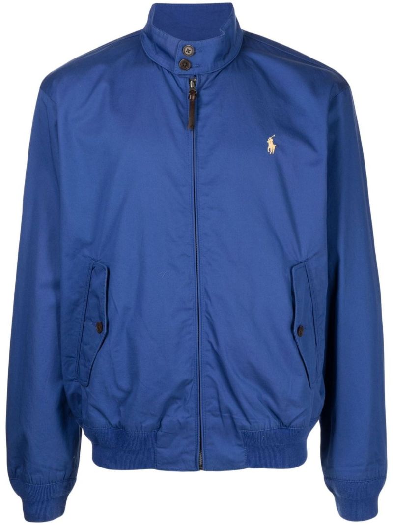 Blue Barracuda Bomber Jacket