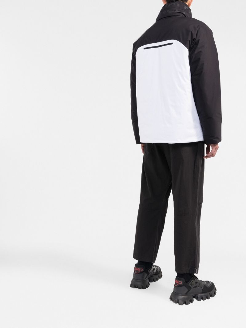 White Barcena Hooded Jacket
