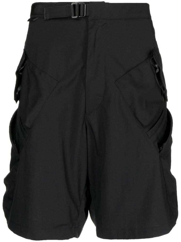Black Sp29-m Bdu Track Shorts
