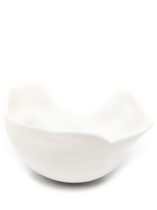 White Object 19 Ceramic Fruit Bowl