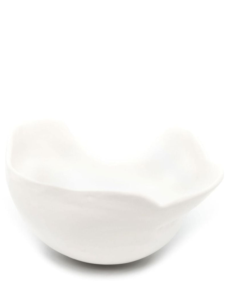 White Object 19 Ceramic Fruit Bowl