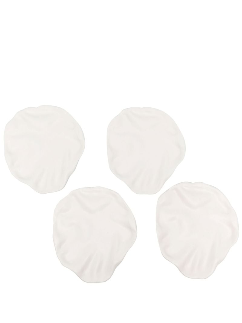 White Object 21 Ceramic Plate Set