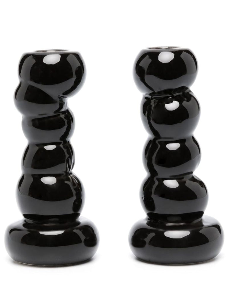 Black B34 Candlestick Holders