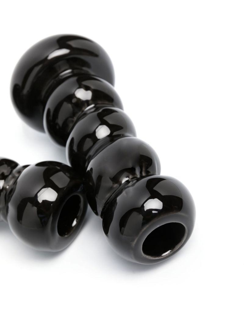 Black B34 Candlestick Holders