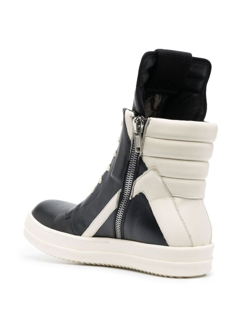 Black Geobasket High-top Sneakers