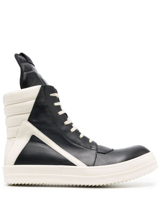 Black Geobasket High-top Sneakers