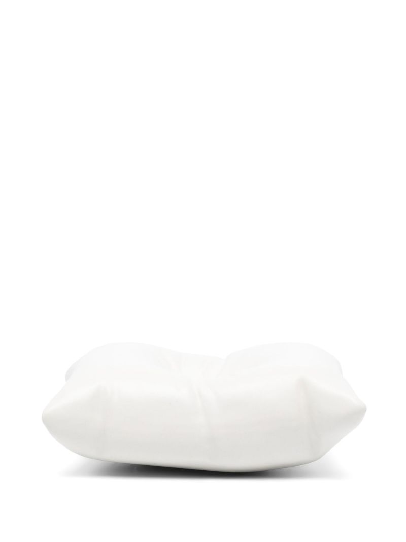 White Bumped Ceramic Cushion