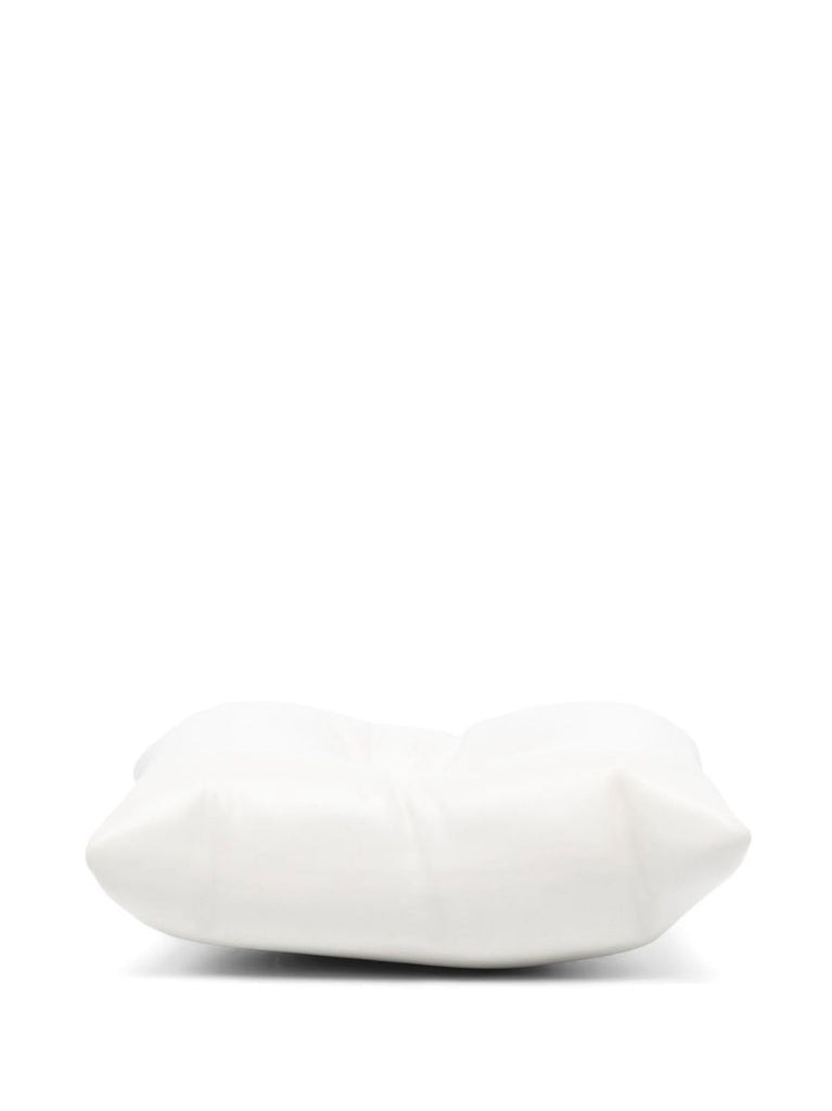 White Bumped Ceramic Cushion
