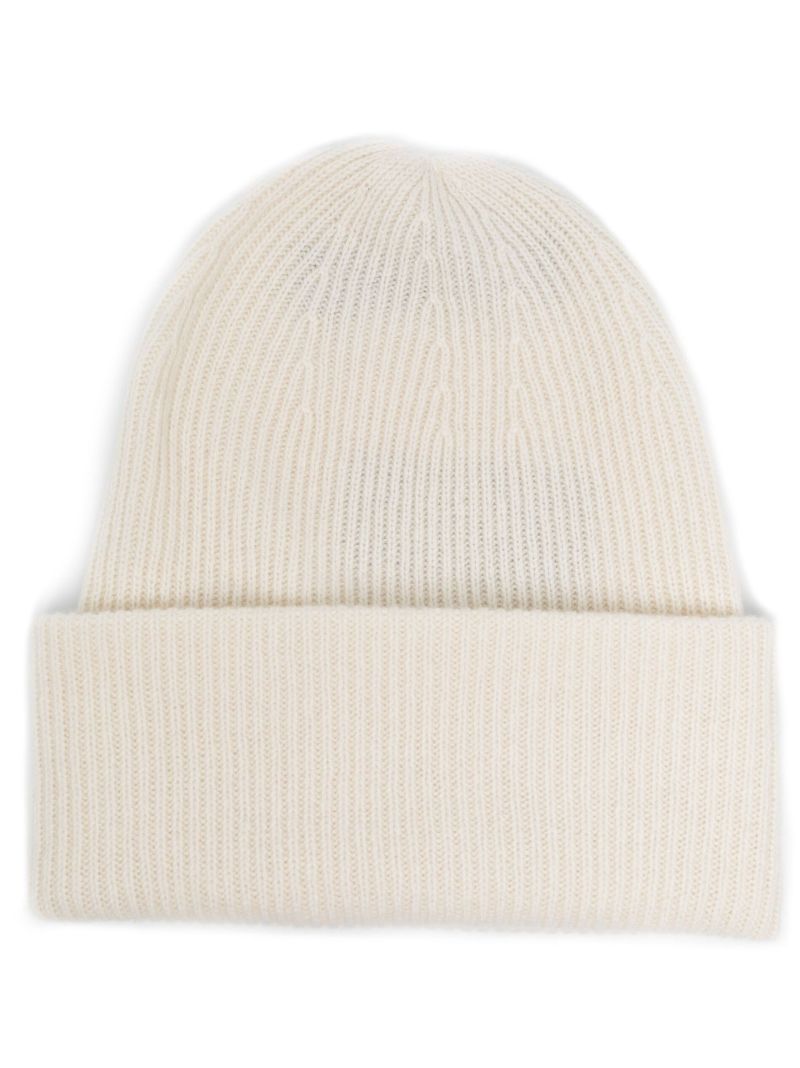 Neutral Stockholm Cashmere Beanie Hat