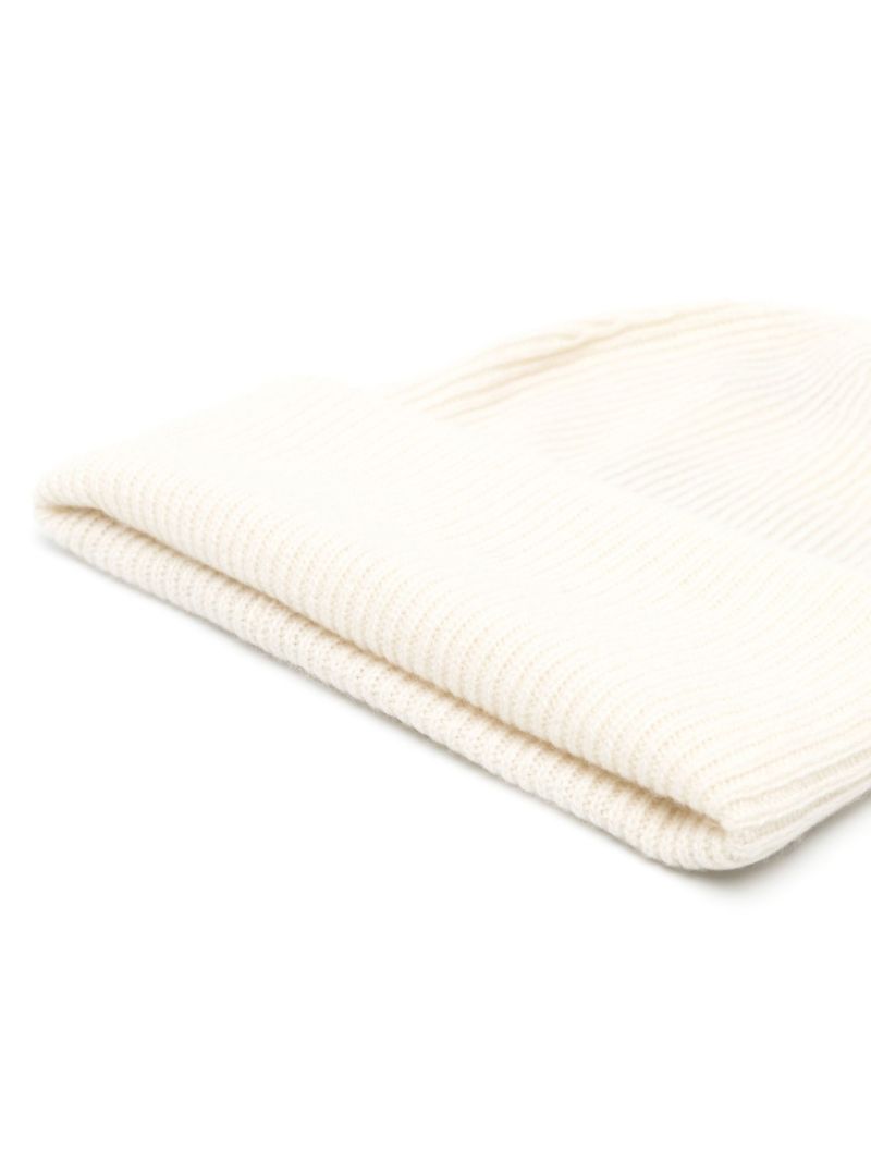 Neutral Stockholm Cashmere Beanie Hat