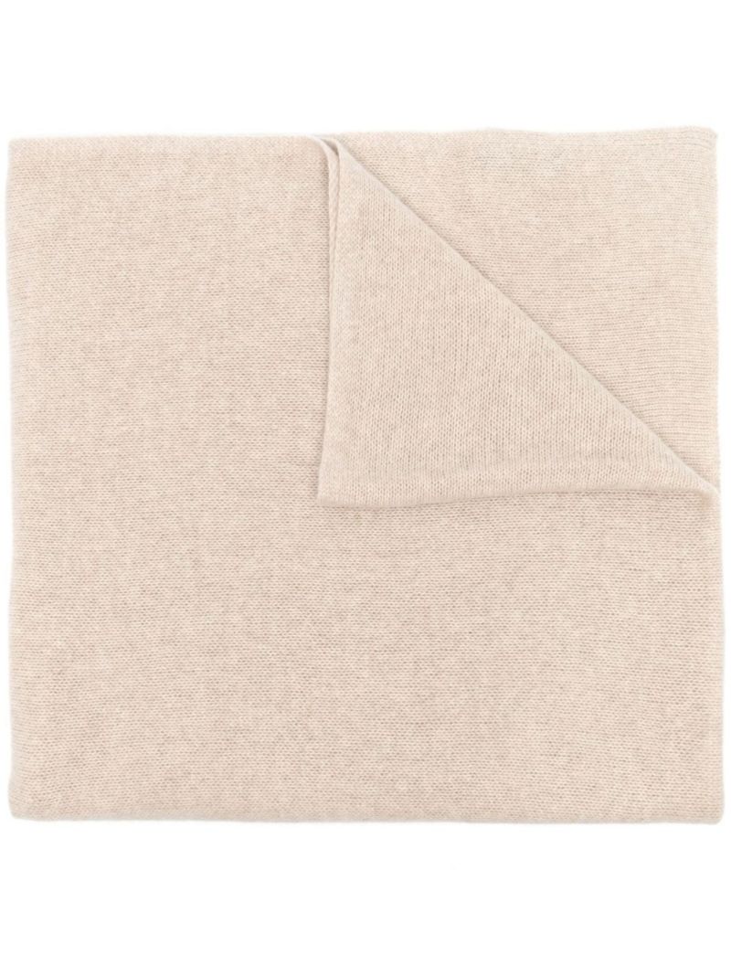 Neutral Oslo Cashmere Scarf