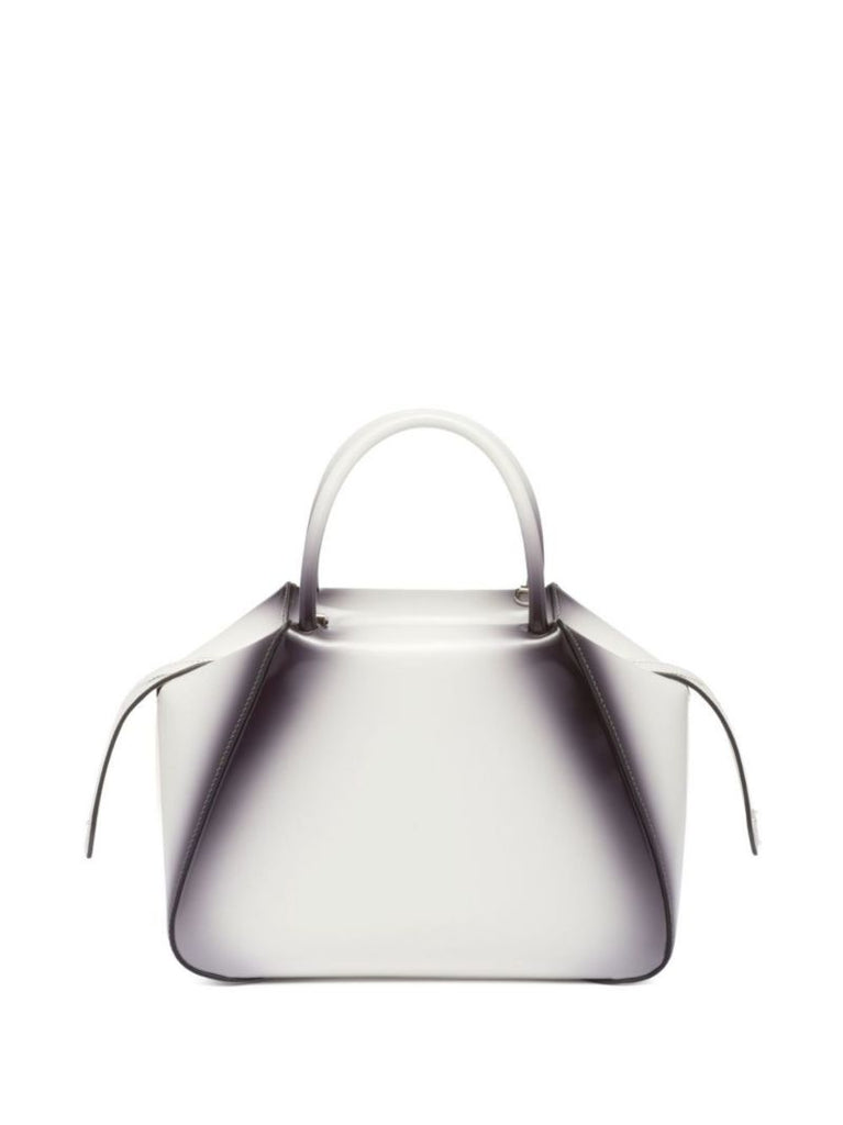 White Small Brushed Tote Bag